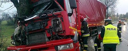 Utrudnienia w ruchu na drodze Jasło-Nowy Żmigród
