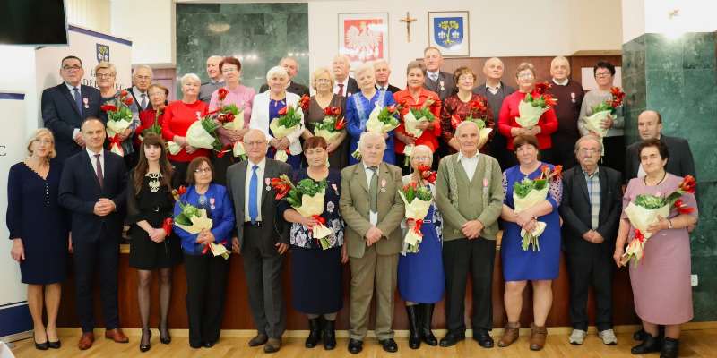 Jubileusz 50-lecia Złotych Godów - Gmina Dębowiec