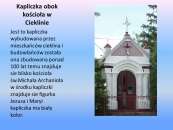 Szlakiem przydrożnych kapliczek i krzyży okolic Cieklina
