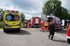 Wypadek na drodze Jasło-Folusz