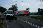 Wypadek na drodze Jasło-Folusz