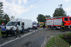 Wypadek na drodze Jasło-Folusz