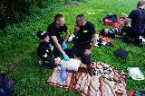 Fotorelacja z ćwiczeń ratownictwa drogowego - OSP Cieklin