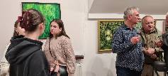 Wernisaż Krystyny Kuźniarskiej i Piotra Warchoła w Muzeum Narciarstwa im. Stanisława Barabasza w Cieklinie