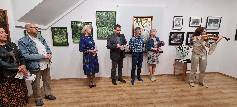 Wernisaż Krystyny Kuźniarskiej i Piotra Warchoła w Muzeum Narciarstwa im. Stanisława Barabasza w Cieklinie