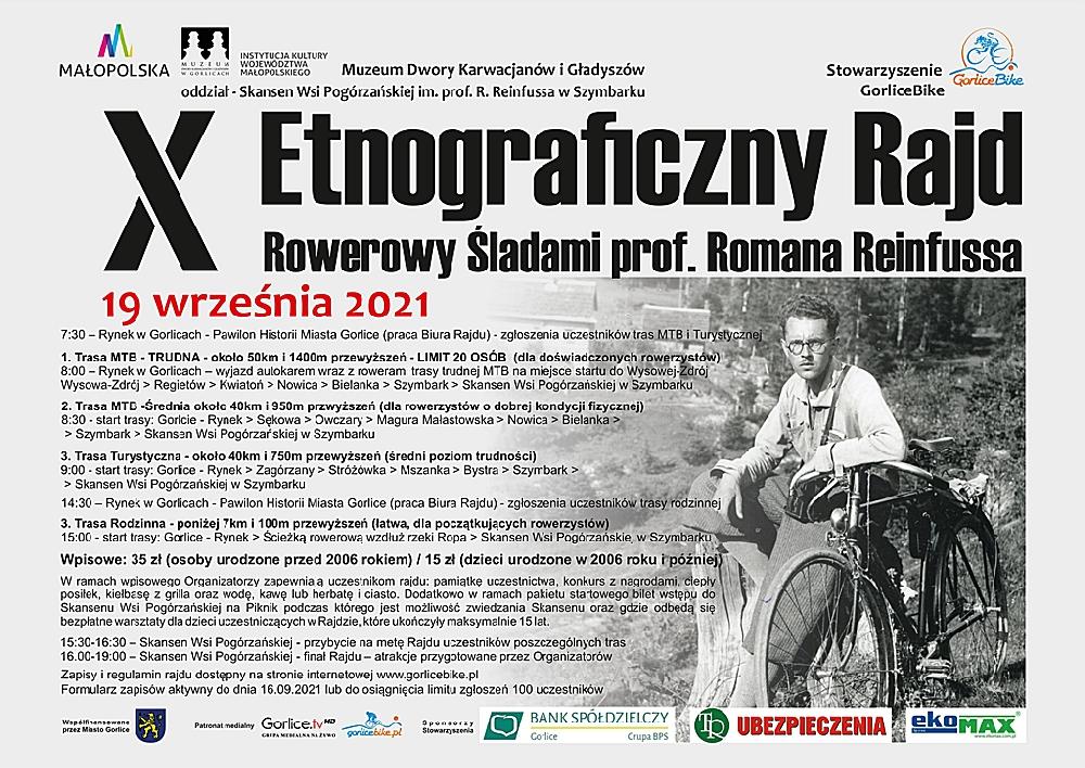 X ETNOGRAFICZNY RAJD ROWEROWY ŚLADAMI PROF. ROMANA REINFUSSA