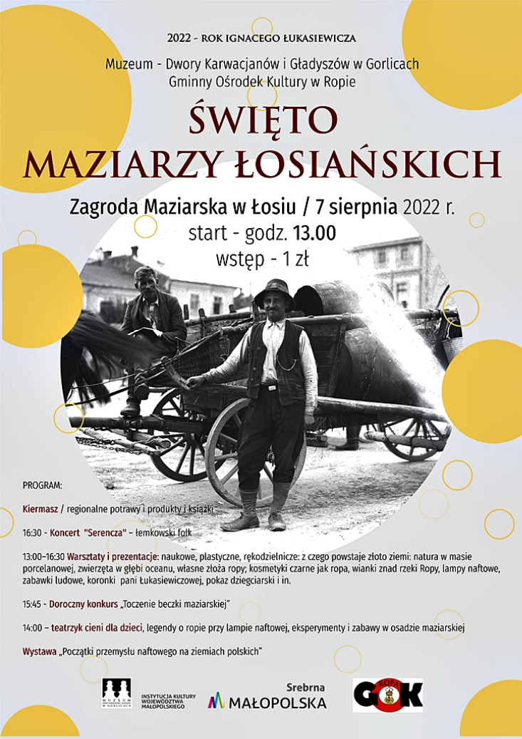 „ŚWIĘTO MAZIARZY ŁOSIAŃSKICH 2022” impreza plenerowa