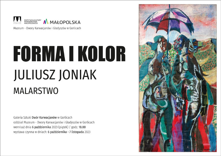 JULIUSZ JONIAK „FORMA I KOLOR” / WYSTAWA MALARSTWA