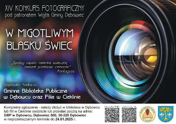 XIV  KONKURS FOTOGRAFICZNY pt. W MIGOTLIWYM BLASKU ŚWIEC