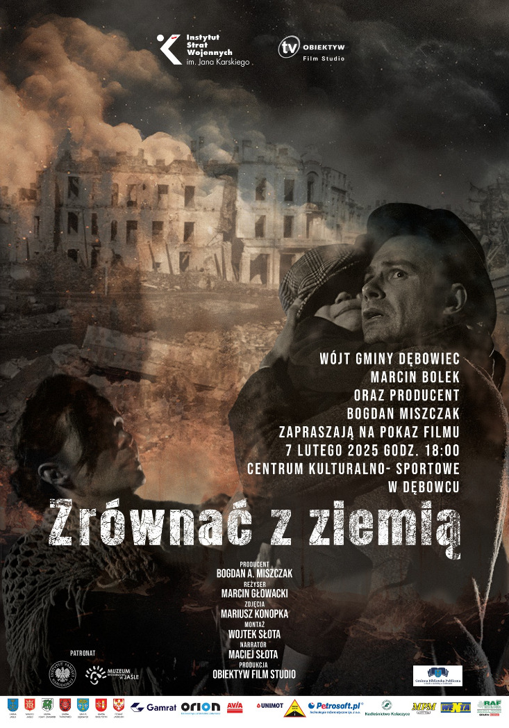 Zaproszenie na pokaz filmu „Zrównać z ziemią”