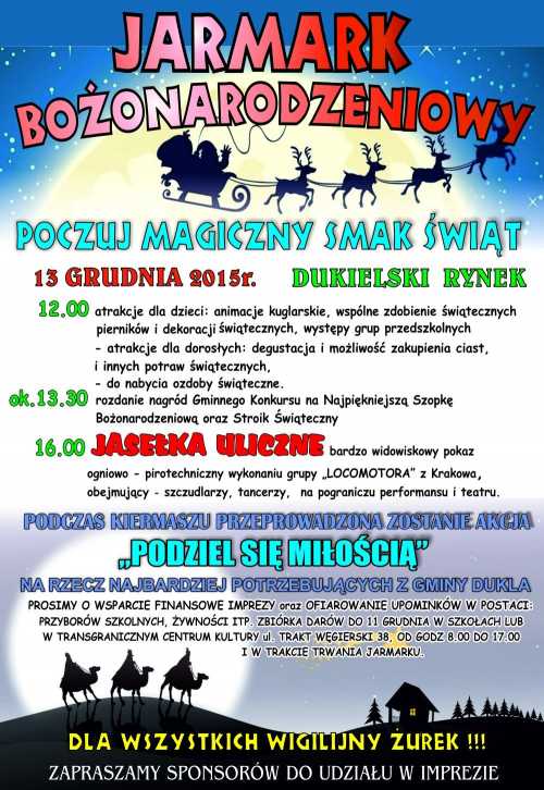 Jarmark  Bożonarodzeniowy