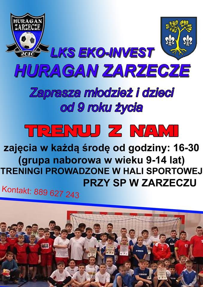 Trenuj z nami - KS Huragan Zarzecze