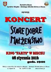 Miejsko-Gminny Ośrodek Kultury w Bieczu - Koncert Starego Dobrego Małżeństwa