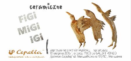 Wernisaż „ceramiczne figi migi igi”
